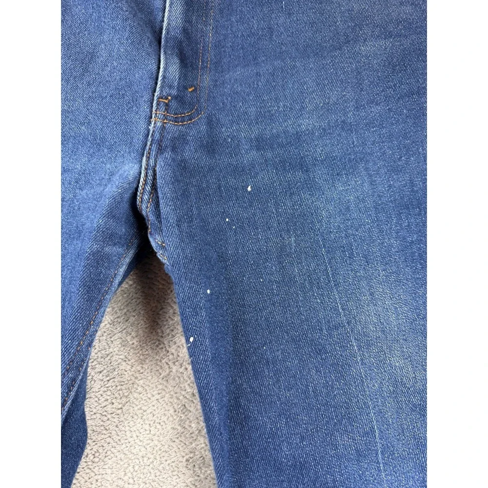 Vtg Levi's 517 Boot Cut Jeans 38x30 Dark‎ Wash Y2K Western Denim Mens